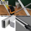 On Wall Cable Concealer Kit Paintable Cord Cover TV Mounting-3