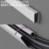 On Wall Cable Concealer Kit Paintable Cord Cover TV Mounting-4