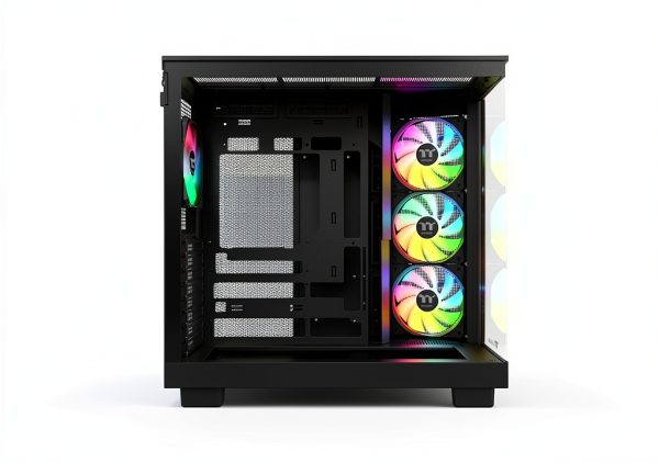 Thermaltake View 380 XL WS ARGB Mid Tower Wood Trim-1