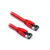 Nippon Labs Cat8 Ethernet Cable 40Gbps Shielded Red-0