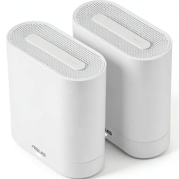ASUS ExpertWiFi AX Whole Home Wi Fi System 2 Pack White-1