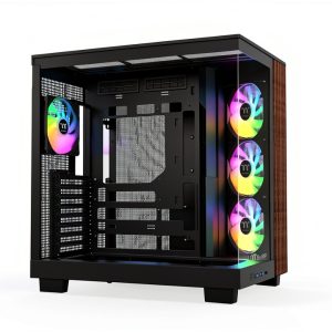 Thermaltake View 380 XL WS ARGB Mid Tower Wood Trim-0