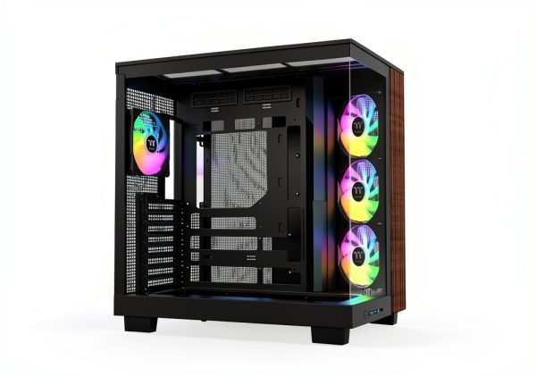 Thermaltake View 380 XL WS ARGB Mid Tower Wood Trim-0
