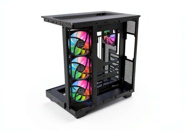 Thermaltake View 380 XL WS ARGB Mid Tower Wood Trim-3
