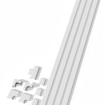 On Wall Cable Concealer Kit Paintable Cord Cover TV Mounting-0