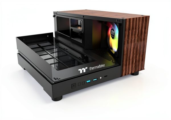 Thermaltake View 380 XL WS ARGB Mid Tower Wood Trim-7