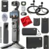DJI Osmo Pocket 3 Creator Combo 3‑Axis 4K Gimbal Camera with Dual Mic-0