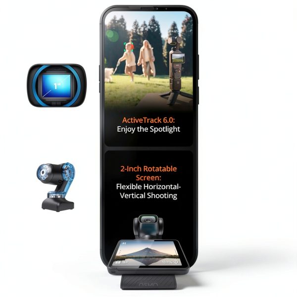 DJI Osmo Pocket 3 Creator Combo 3‑Axis 4K Gimbal Camera with Dual Mic-2