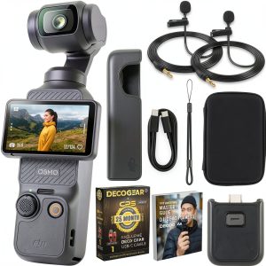 DJI Osmo Pocket 3 4K 120fps 3‑Axis Gimbal + 26‑Month Protection-0