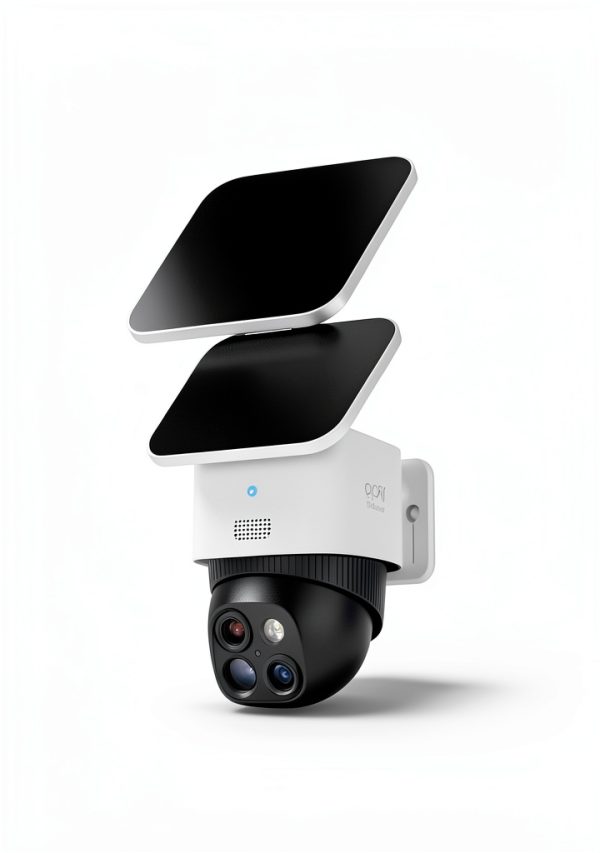 eufy SoloCam S340 Solar Outdoor Security Camera 360° Dual‑Camera 3K-6