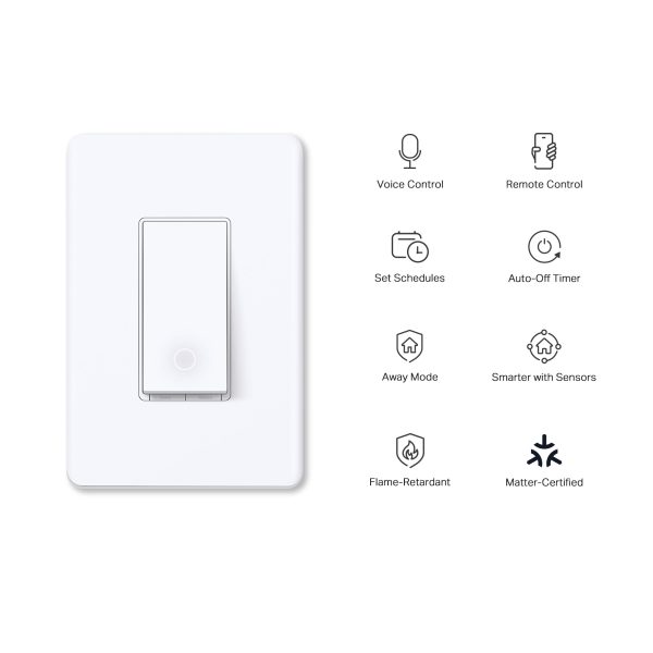 TP-Link Tapo Matter Smart Switch TS15 Wire Install WiFi Control-1