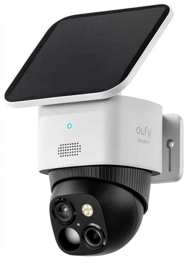 eufy SoloCam S340 Solar Outdoor Security Camera 360° Dual‑Camera 3K-1
