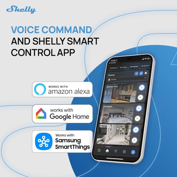Shelly 1 Mini Gen4 Smart Switch with Wi-Fi, Zigbee & Matter-2