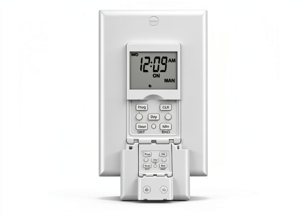 Digital Light Timer Switch with Neutral Wire - ETL Listed-7
