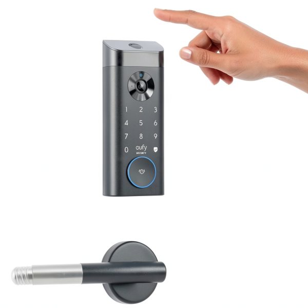 eufy Smart Lock E330 WiFi Deadbolt with Chime Keypad Gray-3
