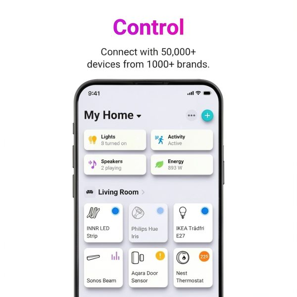 Homey Pro 2026 Smart Home Hub with 4GB RAM and Multi-Protocol Support-5